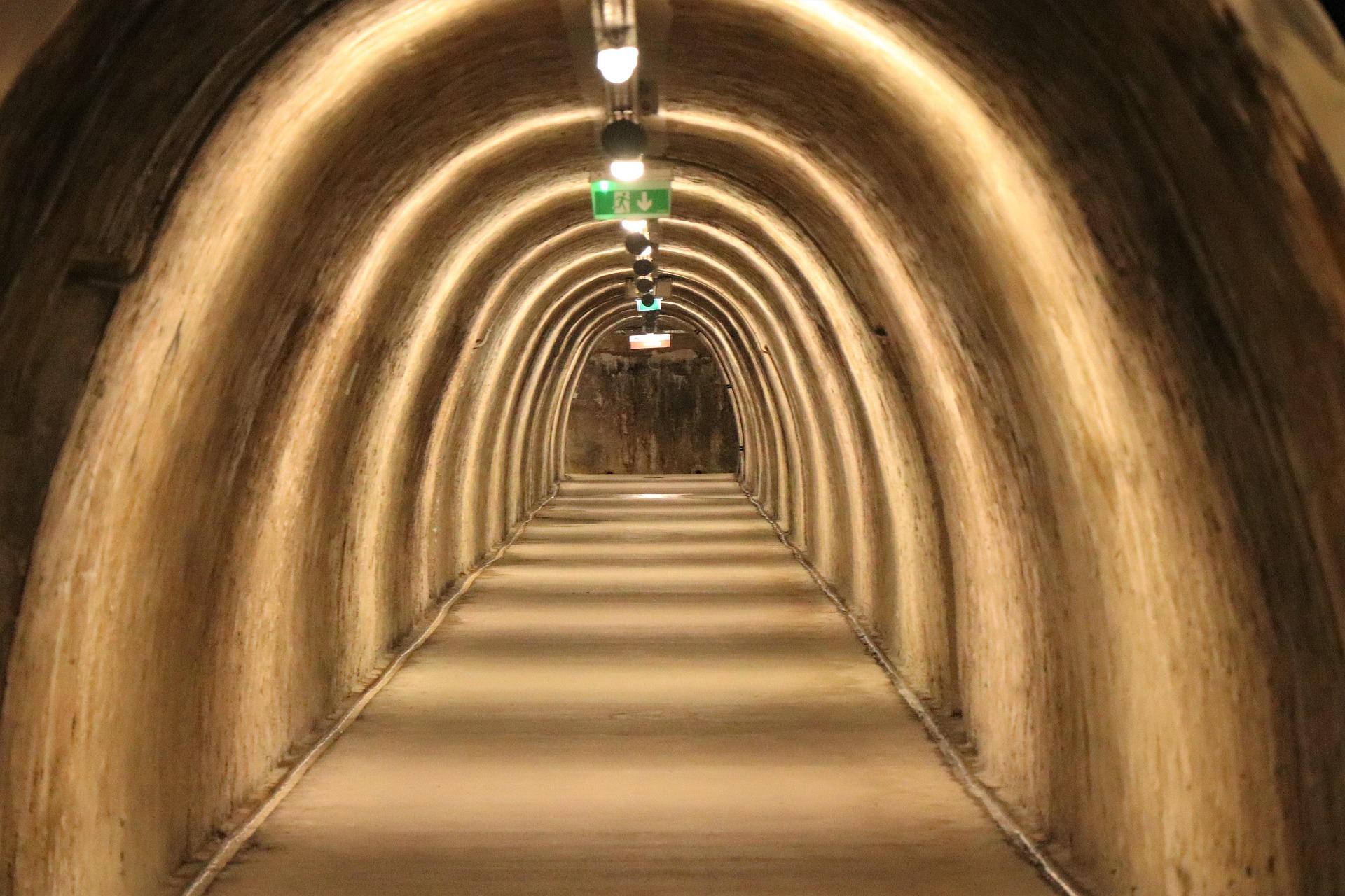 Picture of an underground tunnel
